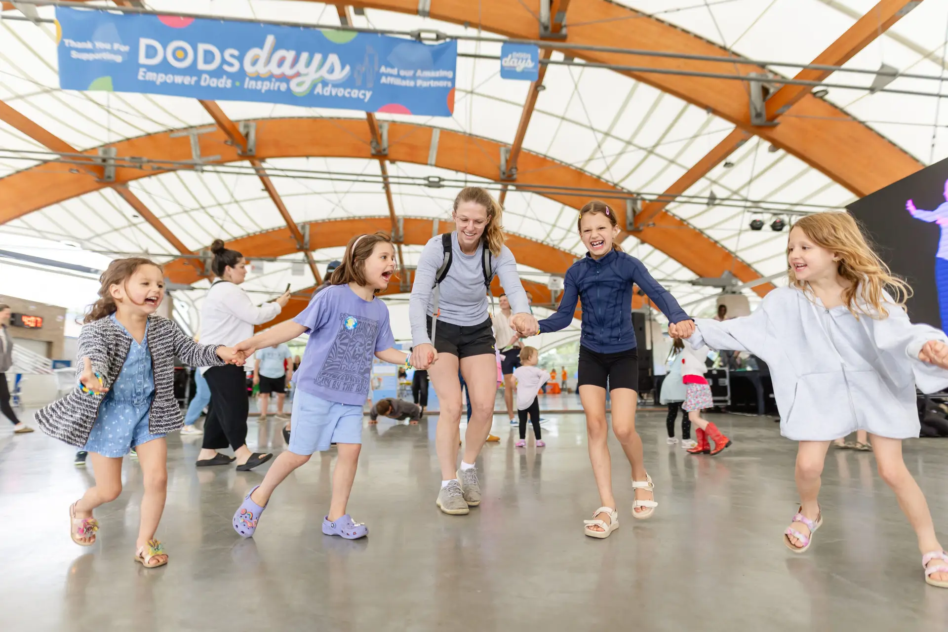 Children participating in activities at DODs Days 2026
