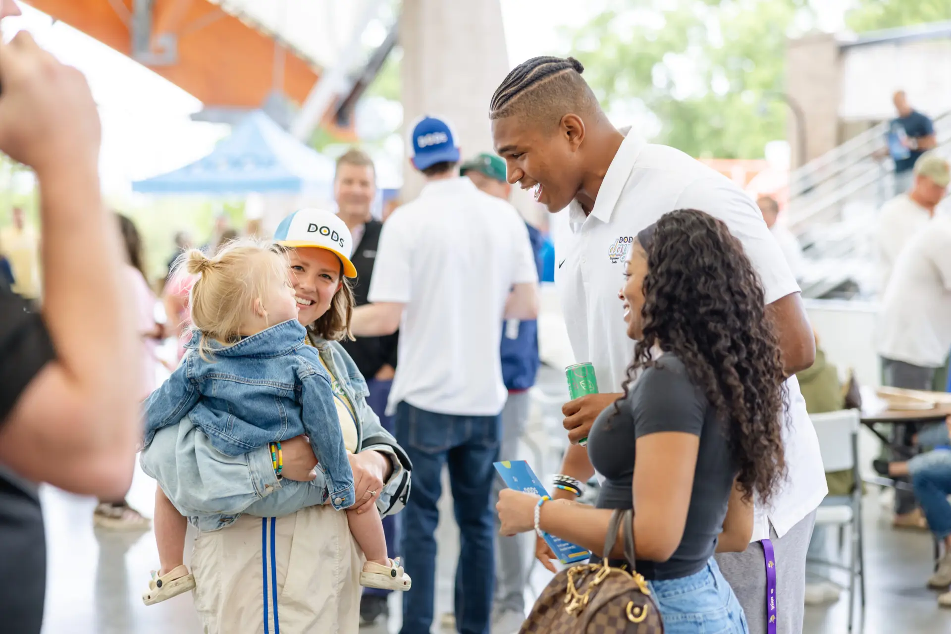 Families and attendees connecting at DODs Days 2026