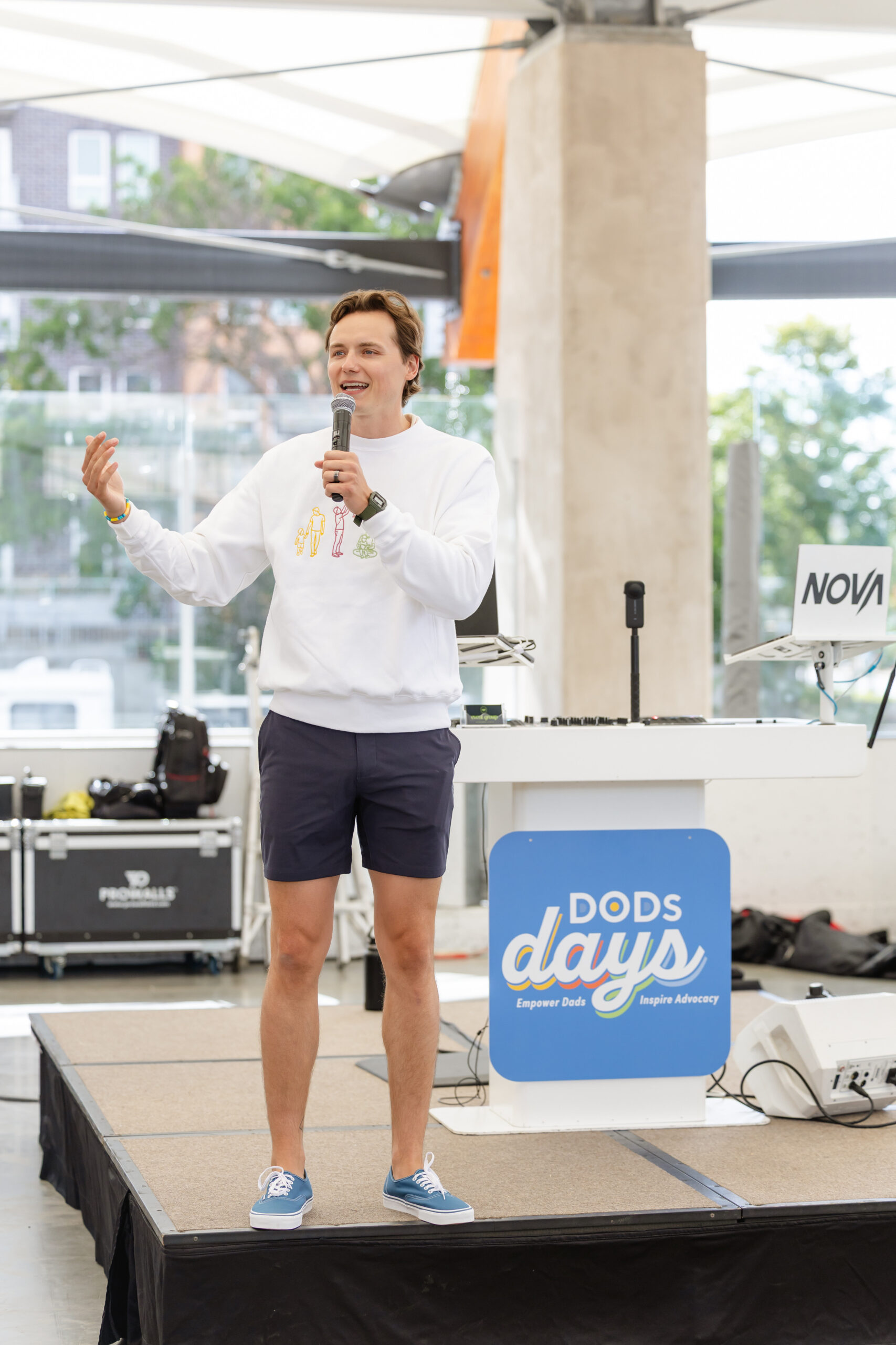 A speaker addressing attendees at DODs Days 2026